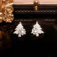 🎄Kerstaanbieding 50% UIT🎅✨Draaibare Snowflake Boom Oorbellen💖
